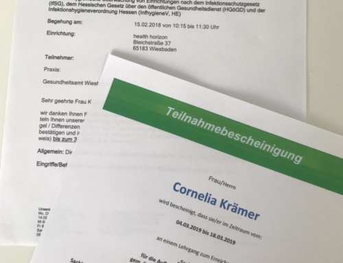 Neue Hygieneverordnung in Hessen & Praxisbegehung